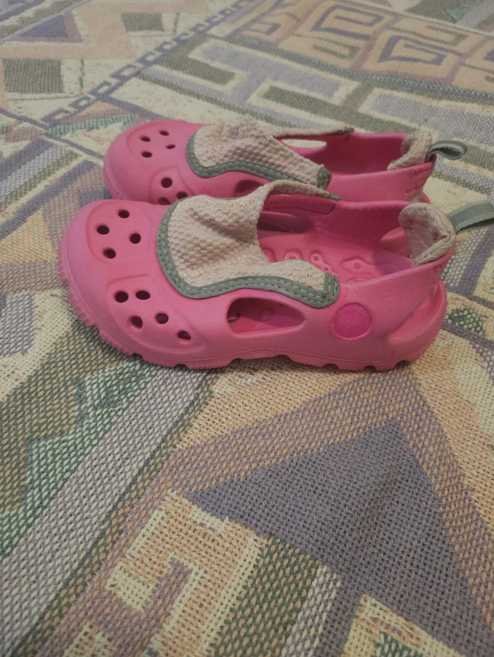 Crocs Micah II Water Beach Shoes Hot Pink Size 10c